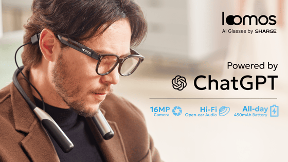 loomos AI Glasses: All-day 16MP Capture & Memory with GPT-4o by loomos —  Kickstarter