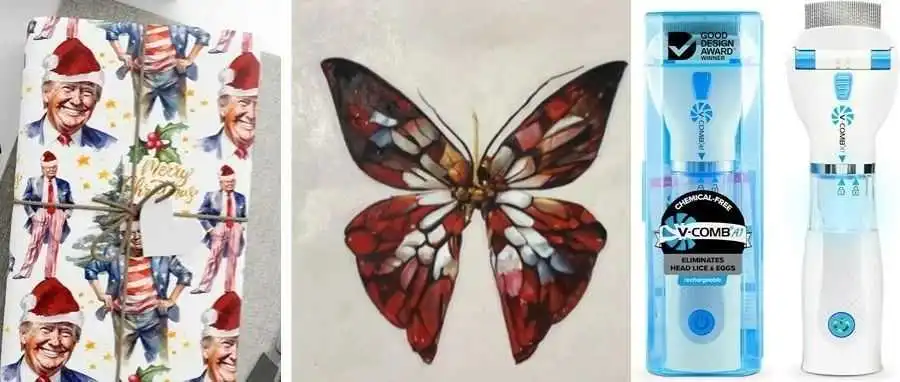 特朗普还没维权，这位设计师就先告了；蝴蝶宝石版权越爆越多版权！