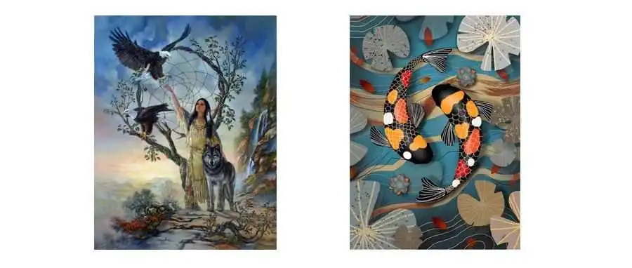 这些图片侵权!动物插画/民族形象/产品说明的版权雷区