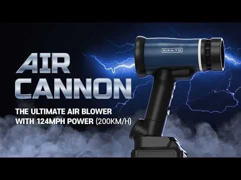Now on Kickstarter: AirCannon: A Storm in Your Hand - 124MPH Forceful Air Blower - YouTube