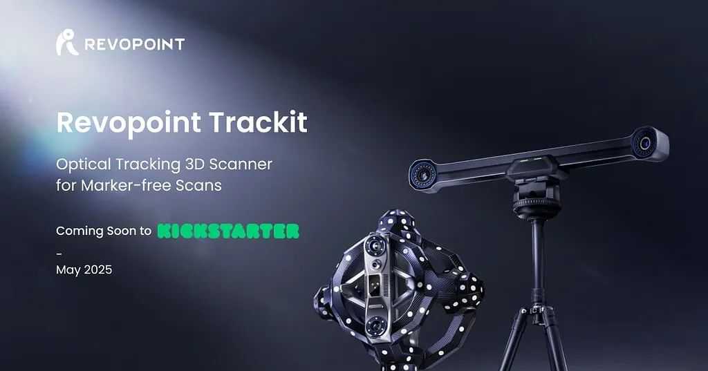 Revopoint Trackit 3D Tracking Scanner is Launching on Kickstarter Soon ...
