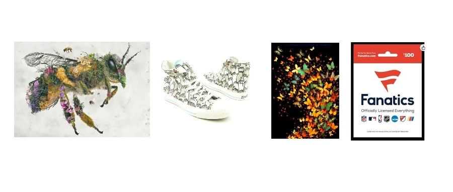 远离这些商标,能避开90%的侵权坑!Fanatics 体育用品、Converse 匡威!没想到啊~这几张蝴蝶版权竟然这么危险!