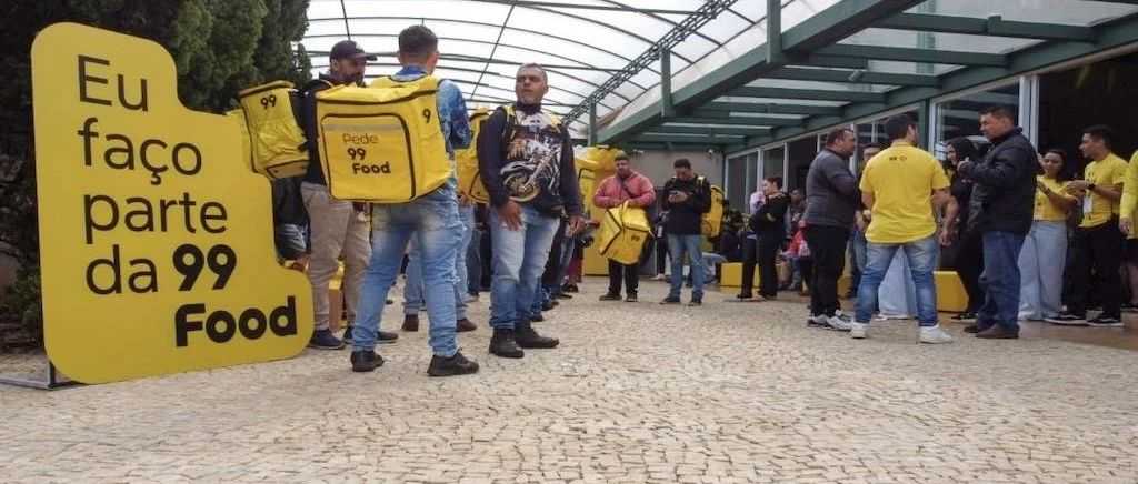 昨天，滴滴抢在美团之前在巴西上线外卖