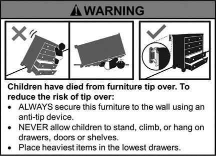 16 CFR 1261 衣物存储单元安全标准