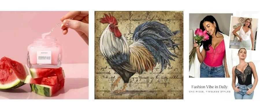 维权全家桶：复古画版权、watermelon glow商标、蕾丝连体衣专利