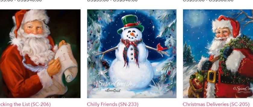 Keith律所代理美国艺术家Susan Florence Comish连发2起版权诉讼，涉及6张圣诞版权图片