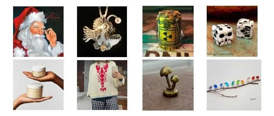 David最近代理不少esty上的首饰、摆件买家，卖同款的朋友小心中招！