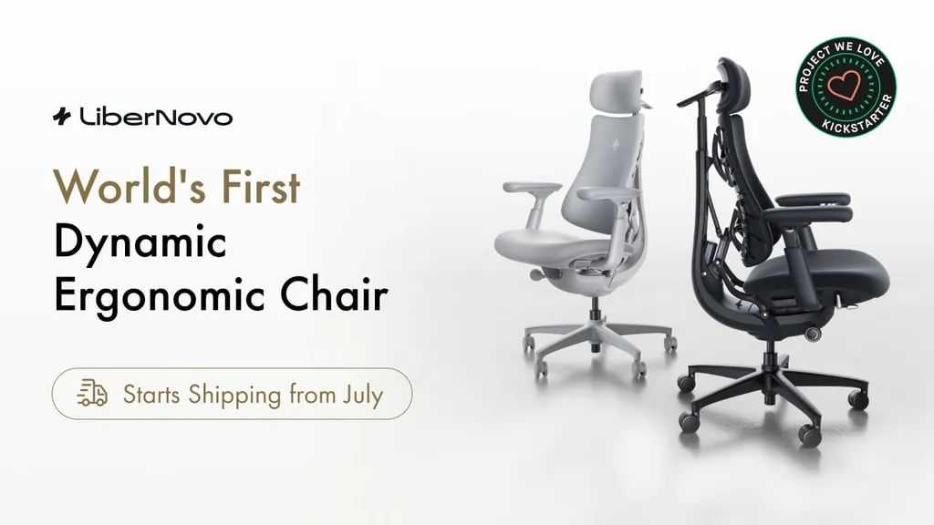 LiberNovo Omni - World's First Dynamic Ergonomic Chair by LiberNovo — Kickstarter