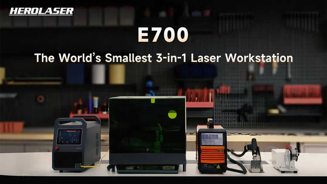 Herolaser E700-The World's Smallest 3-in-1 Laser Workstation by HEROLASER — Kickstarter