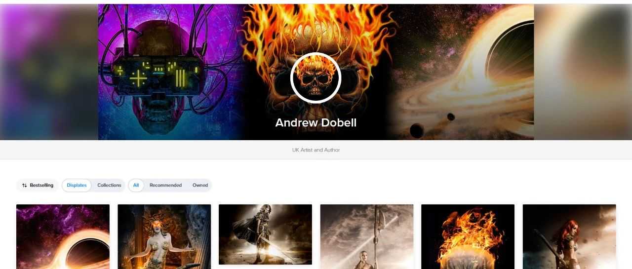 keith新案速递!Andrew Dobell 暗黑系版权首维权!跨境卖家速看避雷!