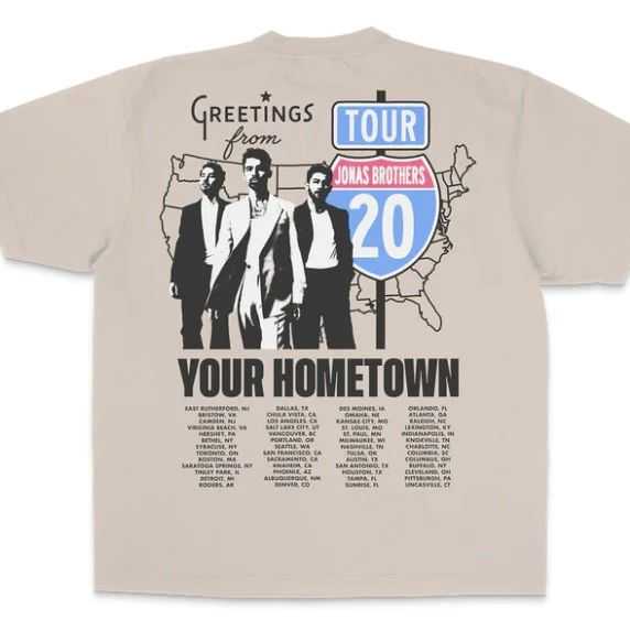 【25-cv-13960】100家跨境店中招！JONAS BROTHERS（乔纳斯兄弟）摇滚乐队商标TRO维权，未开始冻结账户！