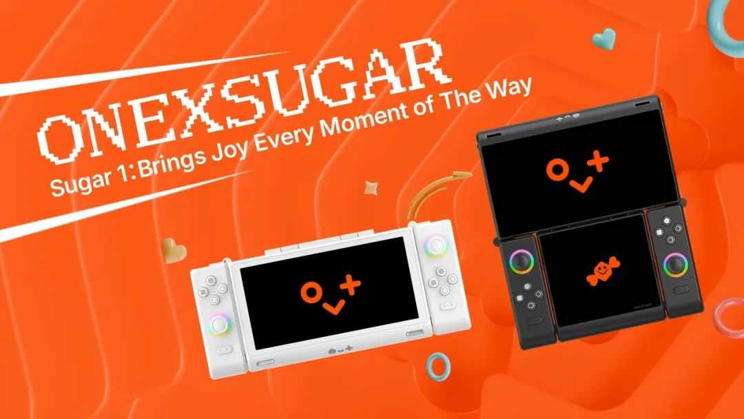 ONEXSUGAR-Sugar 1: the world's 1st Dual-Screen Transformable Gaming Ha –  ONEXPLAYER