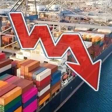 跨太平洋运价下跌→已势不可挡