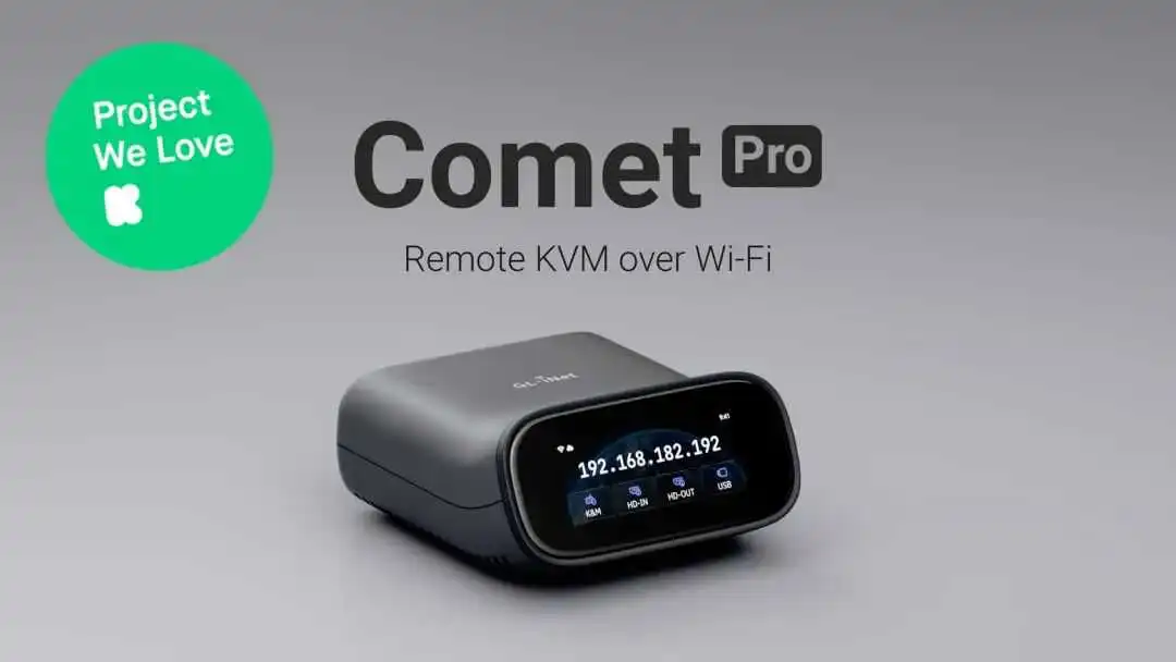 GL.iNet Comet Pro Remote KVM over Wi-Fi by GL.iNet — Kickstarter