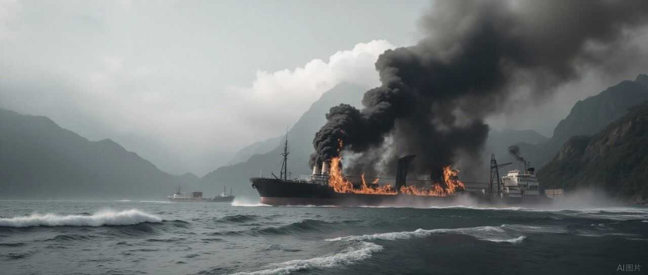 突发！以星又一船舶失火，载有大批卖家货