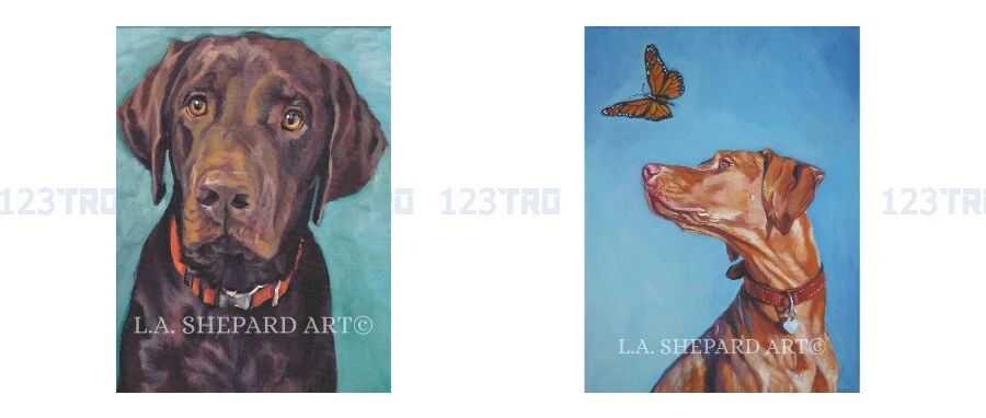 差点就中招，这款狗狗画像有版权！