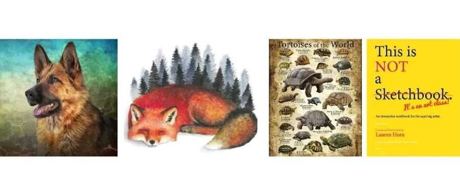 在卖动物挂画和素描练习册的朋友，快自查店里有没有这些元素！