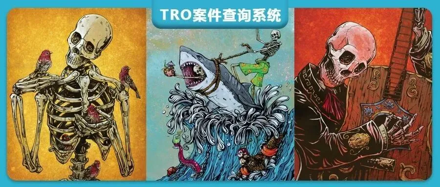 【25-cv-12816】13张亡灵节骷髅主题插画TRO维权，DAVID LOZEAU作品侵权预警！