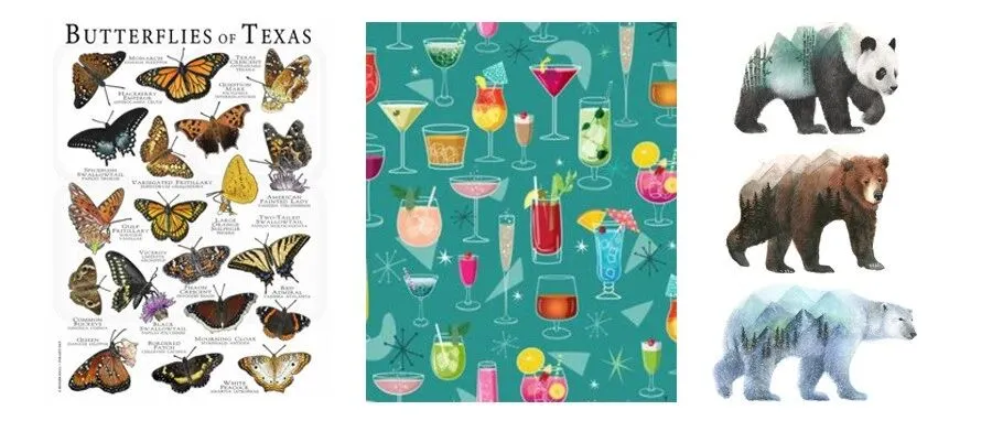 动物插画太有创意了!但版权明确,千万别乱用!