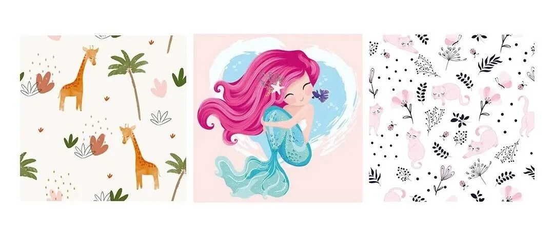 【侵权快讯】25-cv-01628 107家店铺中招！这些美人鱼、长颈鹿等卡通矢量图不能卖了，速看避雷！