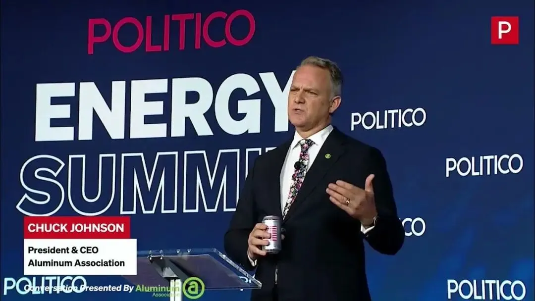 Charles Johnson at 2025 POLITICO Energy Summit