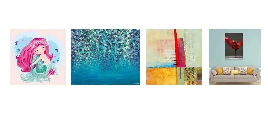 附名单！立即排查！碎花插画/跳舞的黑人女孩/小美人鱼插画/拼贴插画四大主题14张插画不能再使用！！！