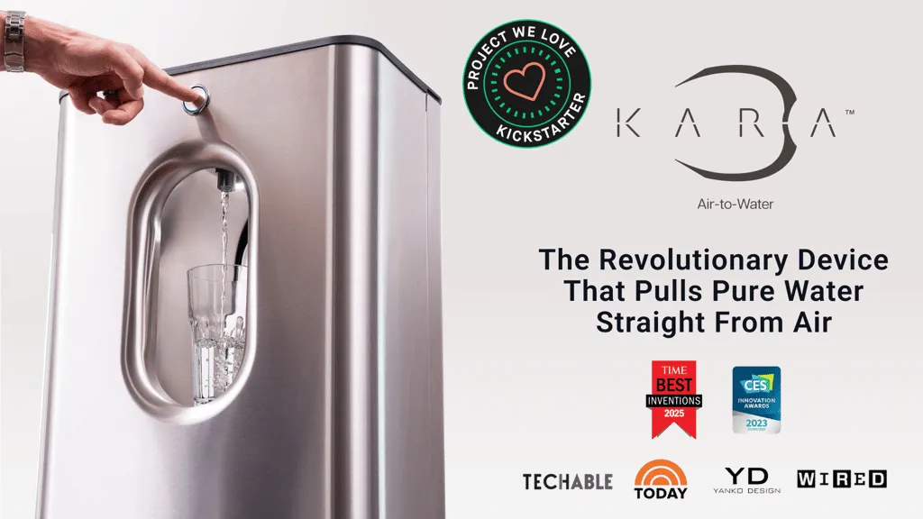 Kara Pure 2: The Next Evolution of Air-to-Water Tech by KaraWater —  Kickstarter