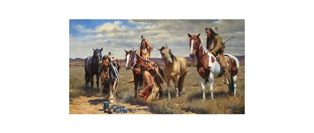 【侵权快讯】25-cv-14876 Keith代理John Fawcett版权发案！这张美洲土著风格插画速排查下架！