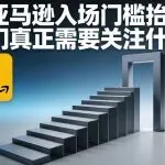 当亚马逊入场门槛抬高，我们真正需要关注什么？