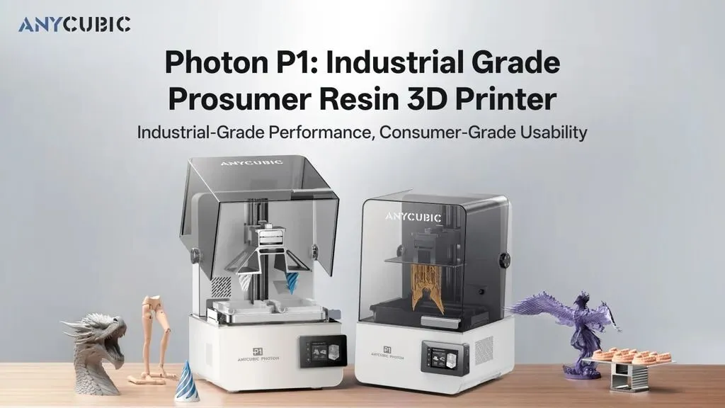 Anycubic P1: Industrial Grade Prosumer Resin 3D Printer by Anycubic —  Kickstarter
