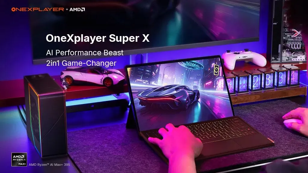 OneXPlayer Super X: AI Performance Beast. 2in1 Game-Changer by OneXPlayer —  Kickstarter