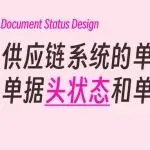 供应链系统的单据状态设计:单据头状态不要够用怎么办?那就加上单据行状态