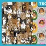 【25-cv-15364】21项无缝图案发起TRO！ Iuliia Gosteva作品维权，猫狗/蘑菇/万圣节元素侵权高危！