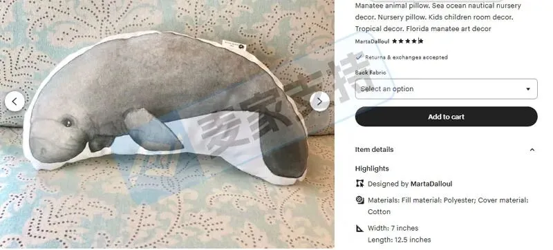 5-cv-15490，西班牙艺术家海牛作品维权，卖家速查自保！"