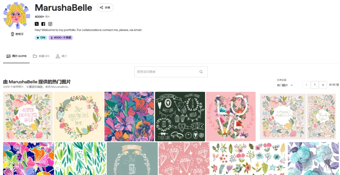 【25-cv-15611】小心冻结！24款插画TRO维权，Maria Belyakova花卉/卡通动物/亡灵骷髅等主题侵权风险高