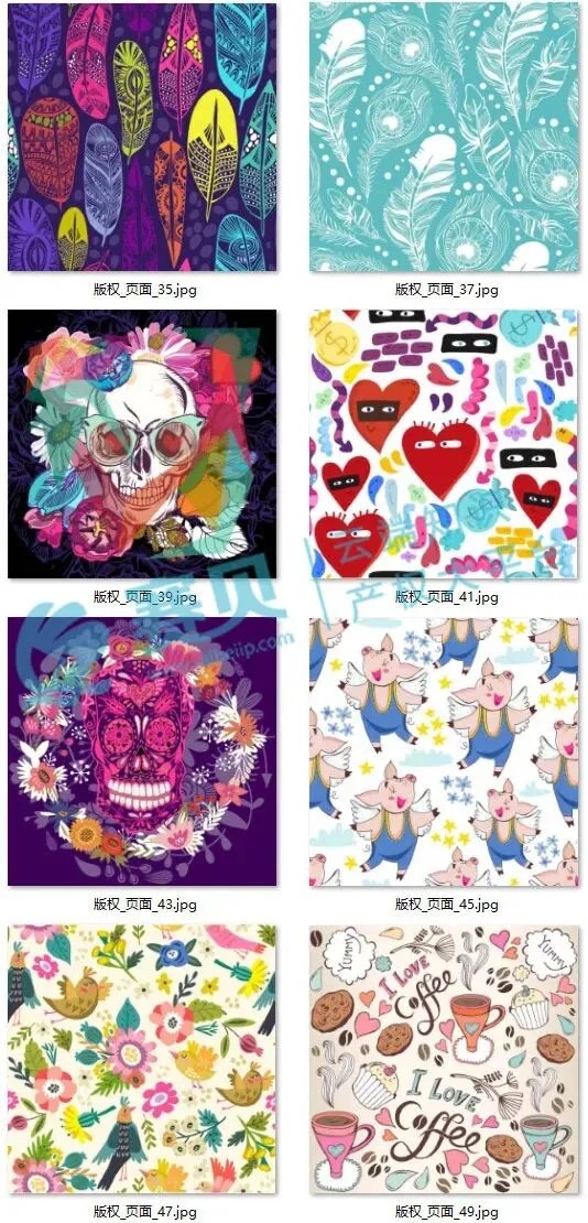 【25-cv-15611】小心冻结！24款插画TRO维权，Maria Belyakova花卉/卡通动物/亡灵骷髅等主题侵权风险高