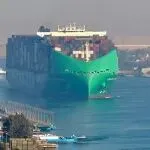 24000TEU大船通过！达飞两艘超大型集装箱船完成了红海航行！