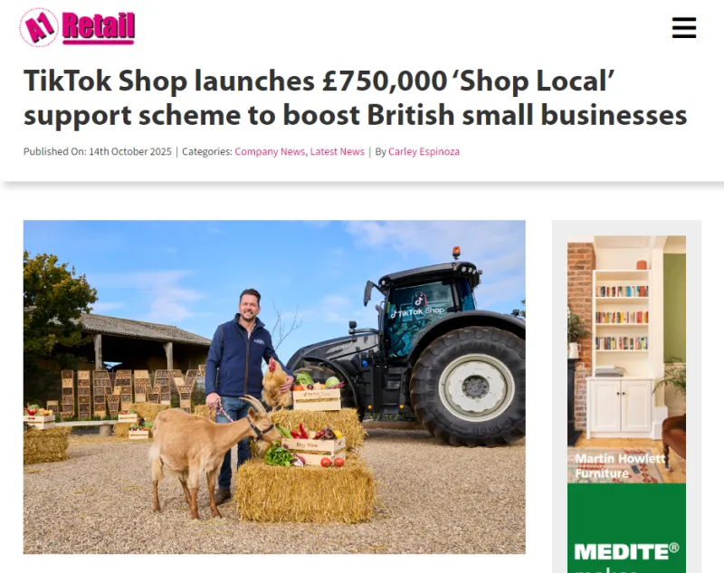 TikTok Shop引爆欧美：美国暴增407%，英国20万企业翻番！