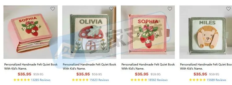 5-cv-10356,卡通毛毡安静书版权维权进行时,跨境卖家警惕TRO冻结风险!"