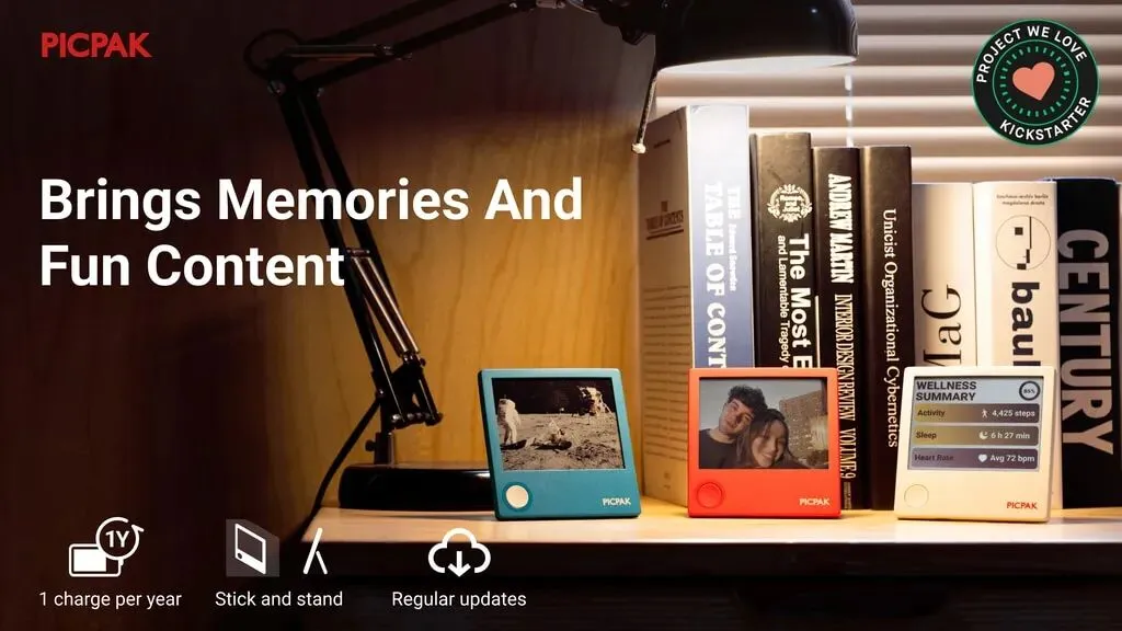 PICPAK: A mini e-ink album brings memories and fun content by AutoHeart — Kickstarter