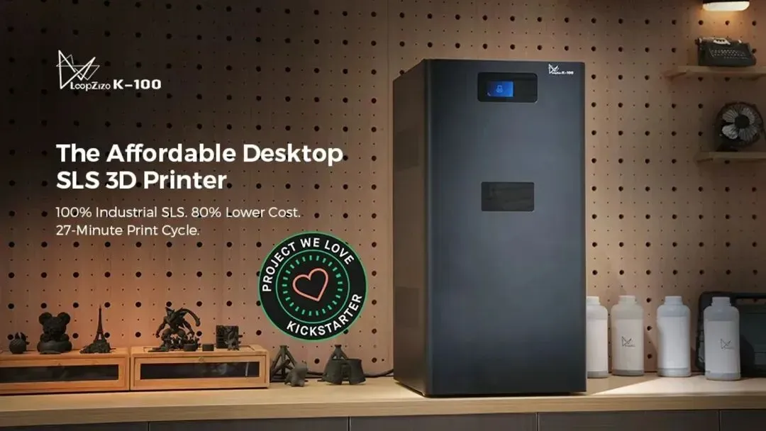 Loopzizo K-100: The Affordable Desktop SLS 3D Printer by Loopzizo —  Kickstarter