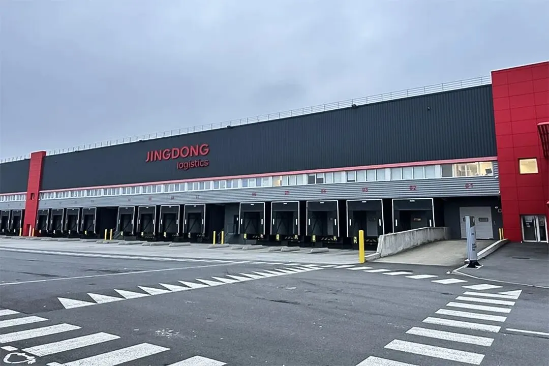 JD.com says police are investigating the break-in at its warehouse in the Paris region.