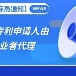 【美国专利商标局通知】要求外国专利申请人由注册从业者代理