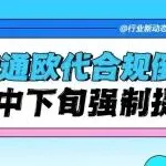 倒计时预警！速卖通欧代合规1月中下旬强制提交，未完成将屏蔽欧盟市场！