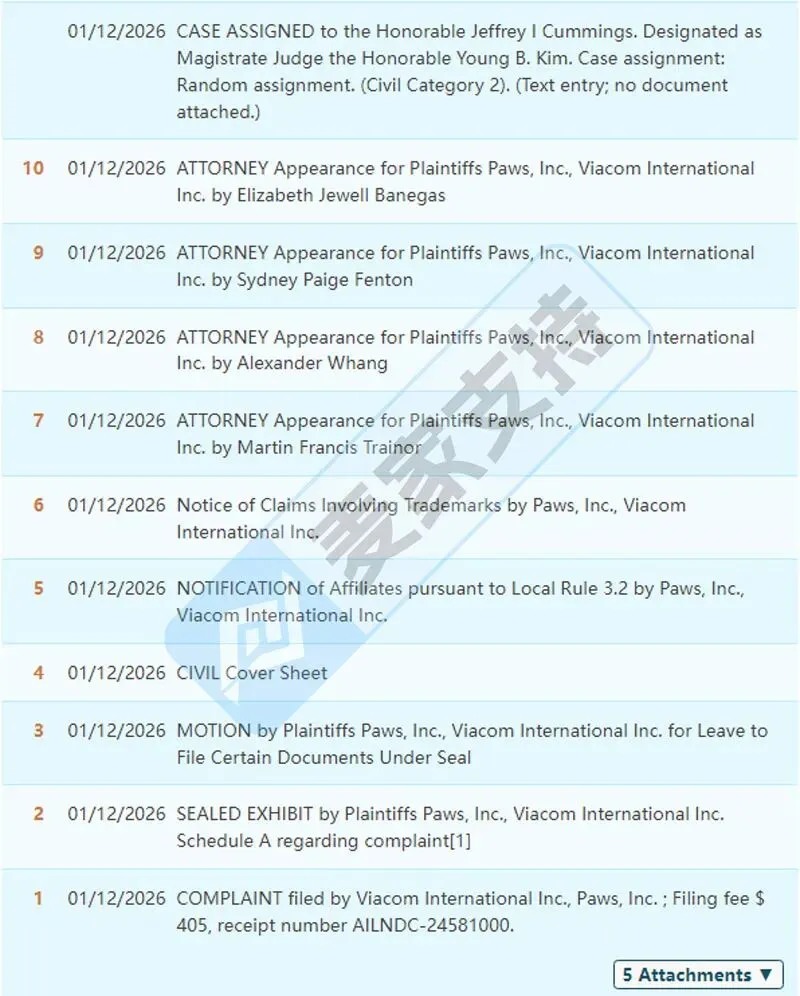 6-cv-00318，Viacom旗下海绵宝宝等4大IP再维权，跨境卖家注意避雷！"