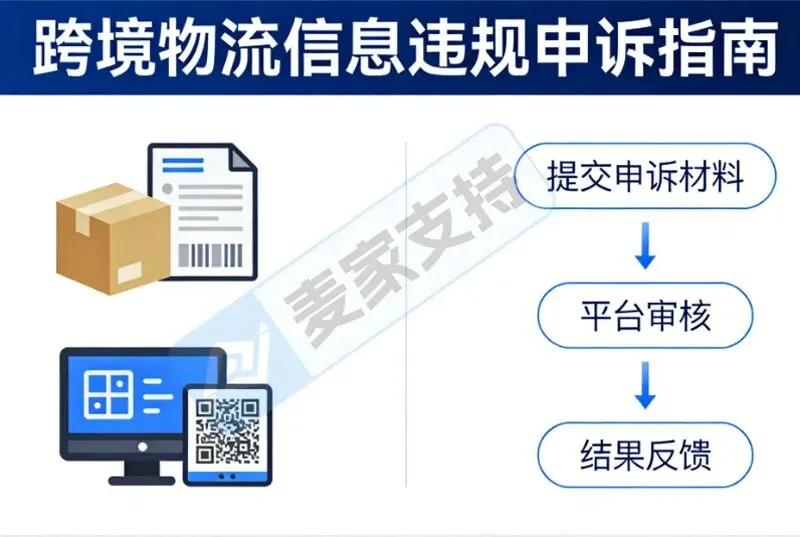 跨境物流信息违规?这份高通过率的详细申诉指南请查收