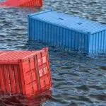 突发!58个集装箱落水!达飞一集装箱船遭遇恶劣天气