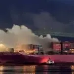 ONE失火集装箱船货物已卸载完毕!货主尽快完成担保流程