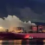 ONE失火集装箱船货物已卸载完毕！货主尽快完成担保流程
