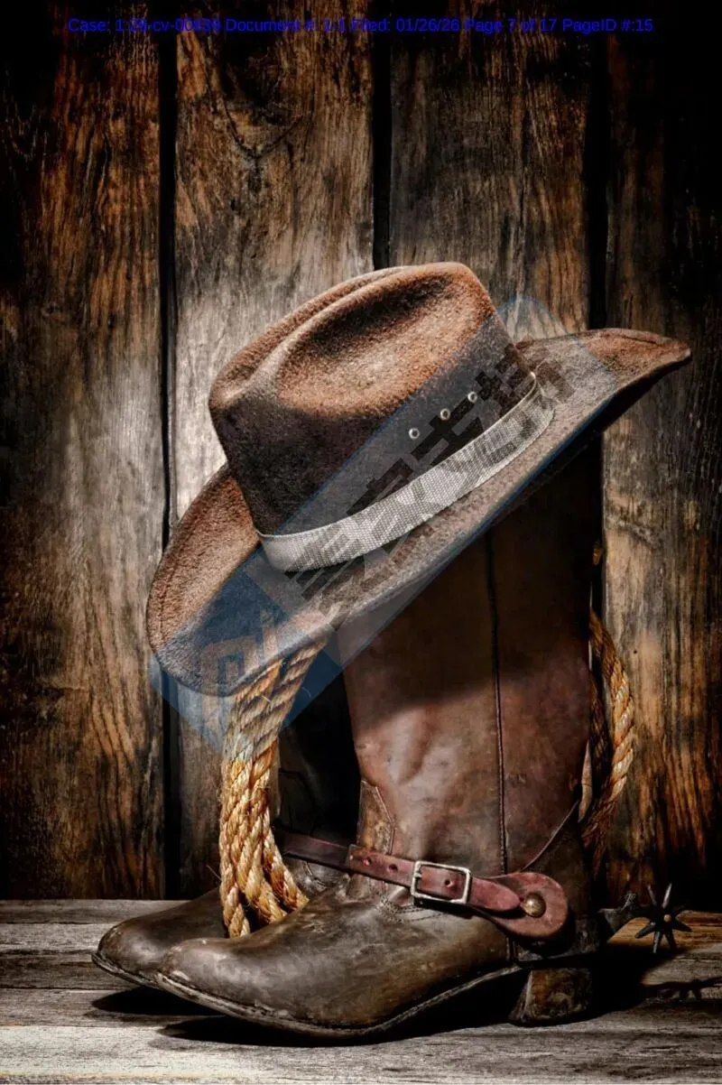 6-cv-00839，200个跨境卖家精准踩中西部牛仔靴帽维权坑"